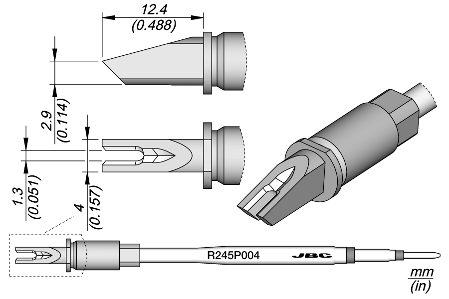 R245P004 - Barrel Cartridge 1.3 mm